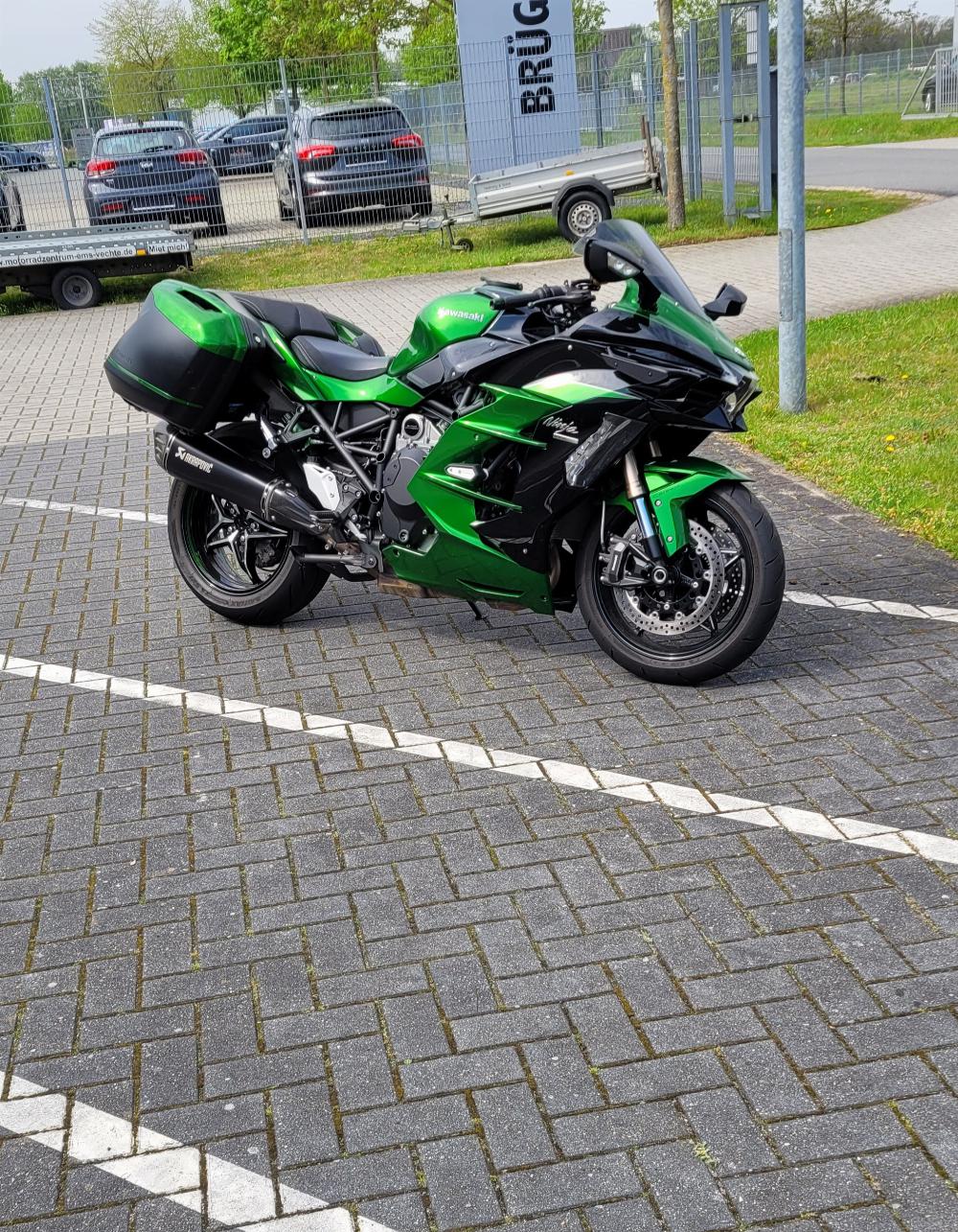 Motorrad verkaufen Kawasaki Ninja H2 sxse Ankauf